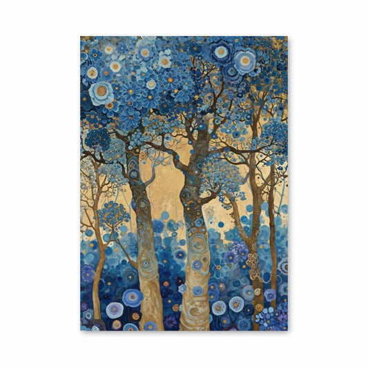 Poster Arbres de Minuit
