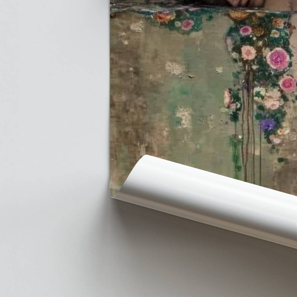 Bloemen vergankelijkheid poster
