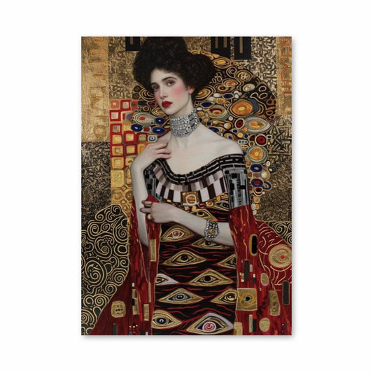 Poster Élégance Dorée