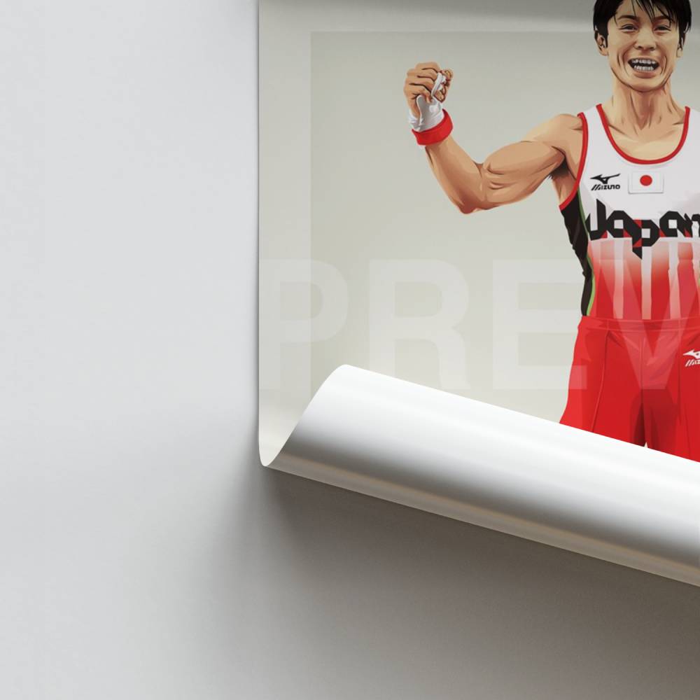 Affiche gymnastiekkampioen