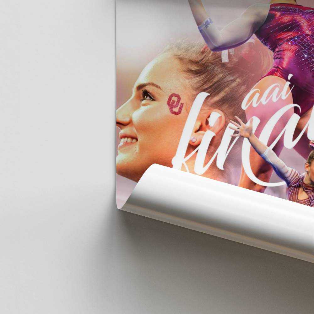 Finalist van een posterturnster