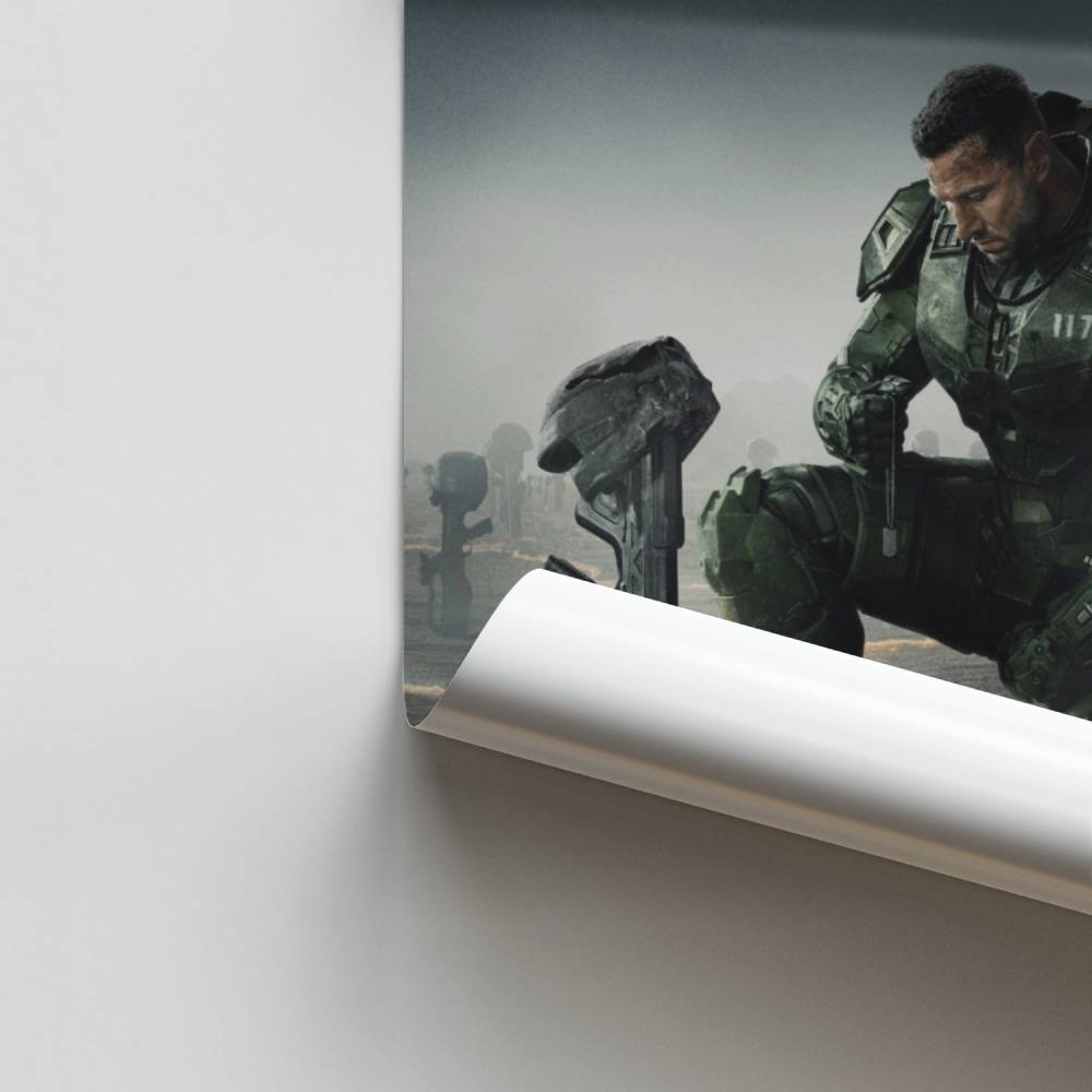 Halo-poster van de opstanding