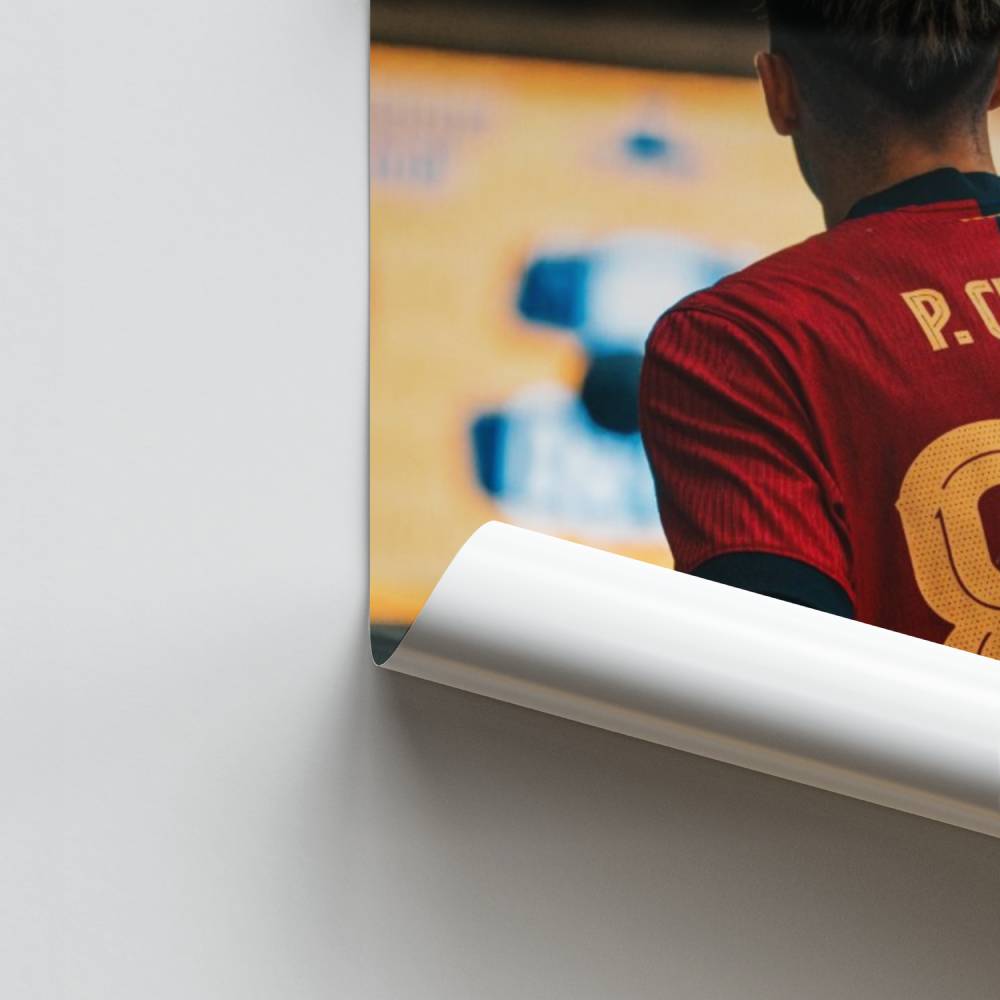 Poster van de sterspeler