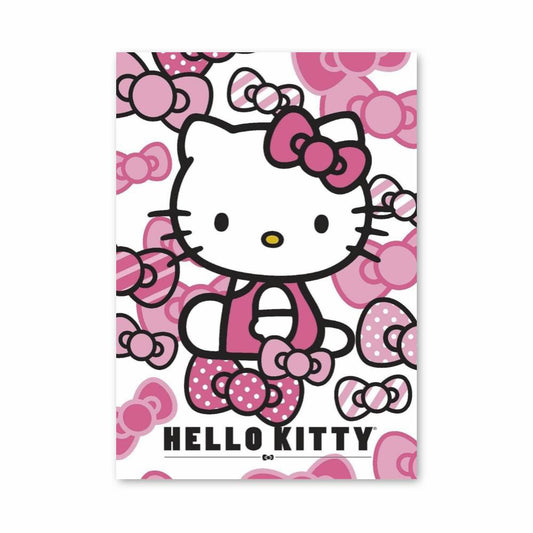 Poster Hello Kitty Ruban Rose