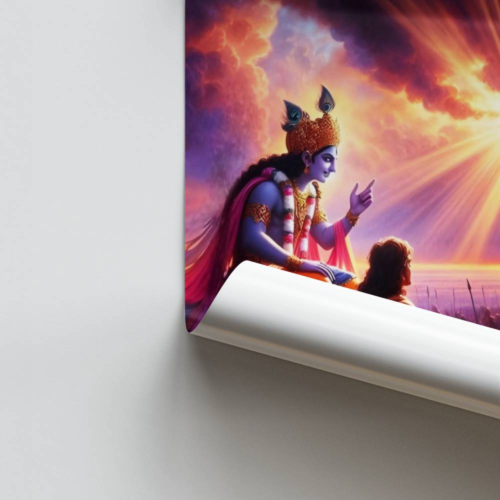 Poster Divinité et Lumière