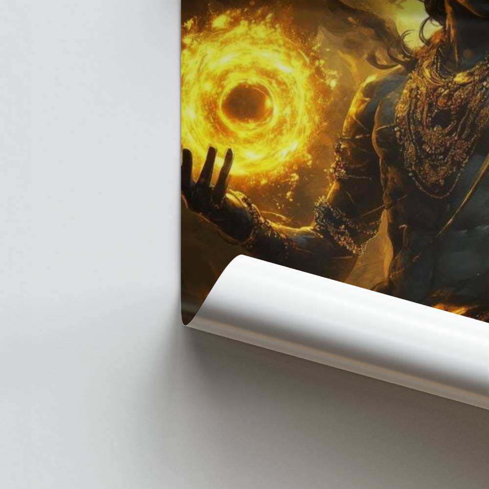 Affiche Krishna Stralend