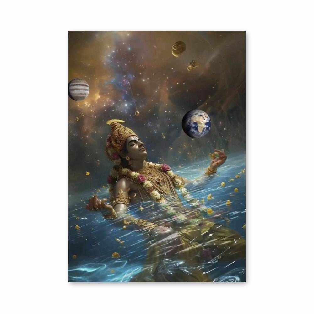 Poster Divinité Cosmique