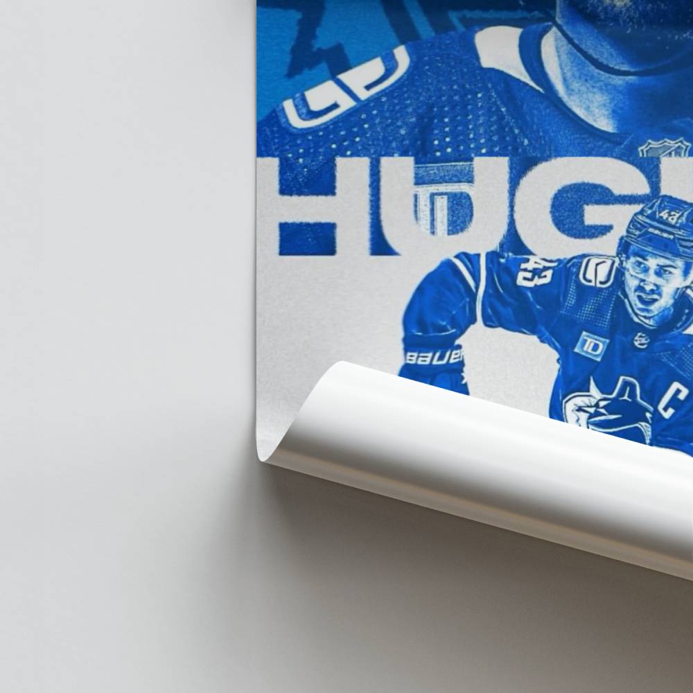 Dynamische hockeyposter