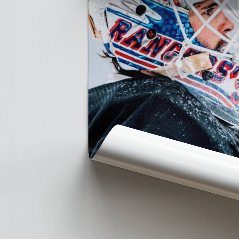 Poster Vastberaden beschermer