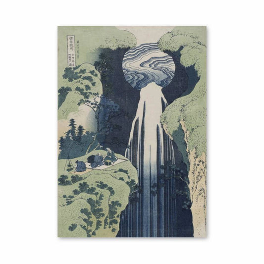 Poster Cascade Japonaise