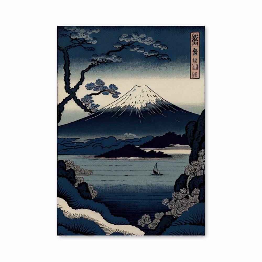 Poster Mont Fuji Sérénité
