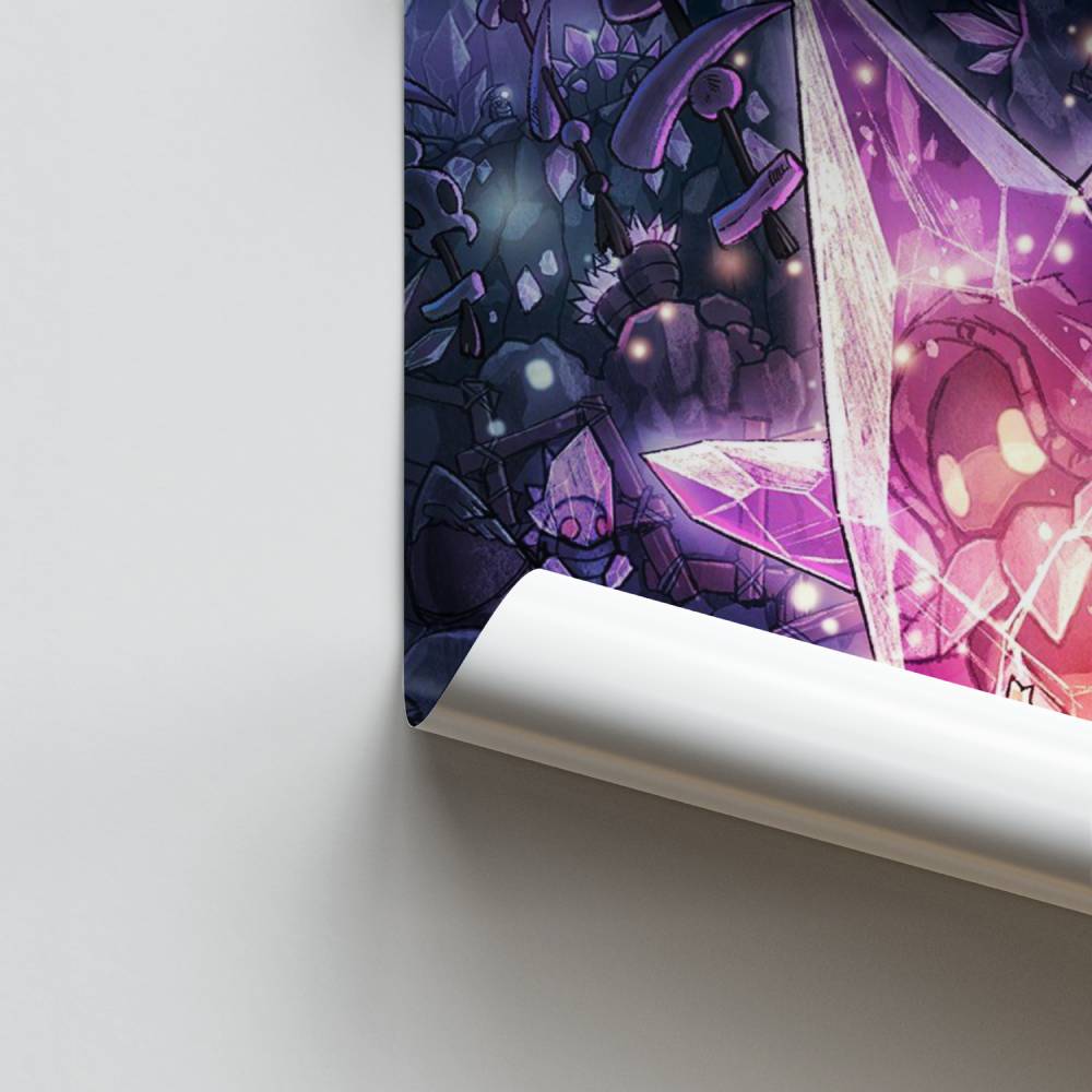 Poster Cristaux Enchantés