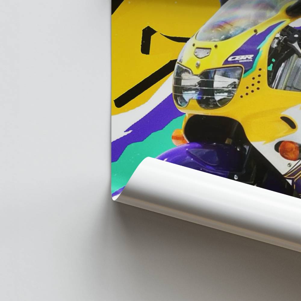 Poster Honda CBR Snelheid