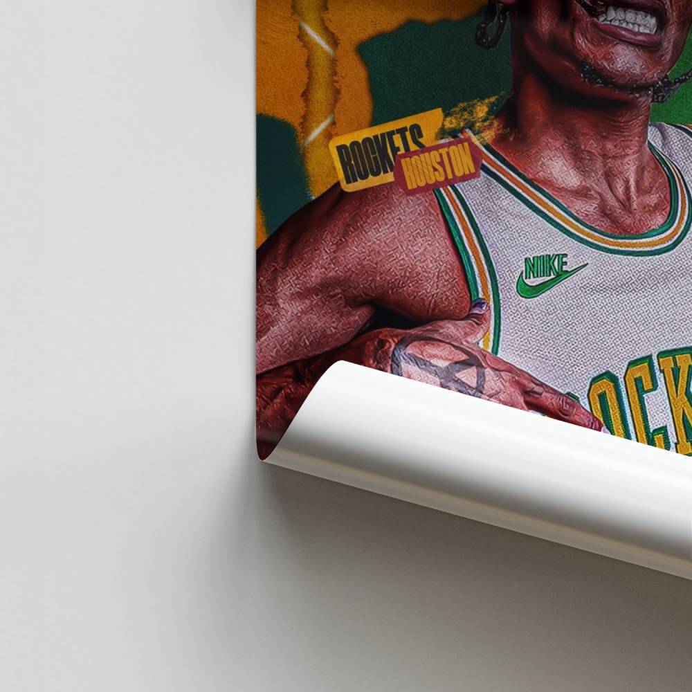 Poster Rockets Dynamisme