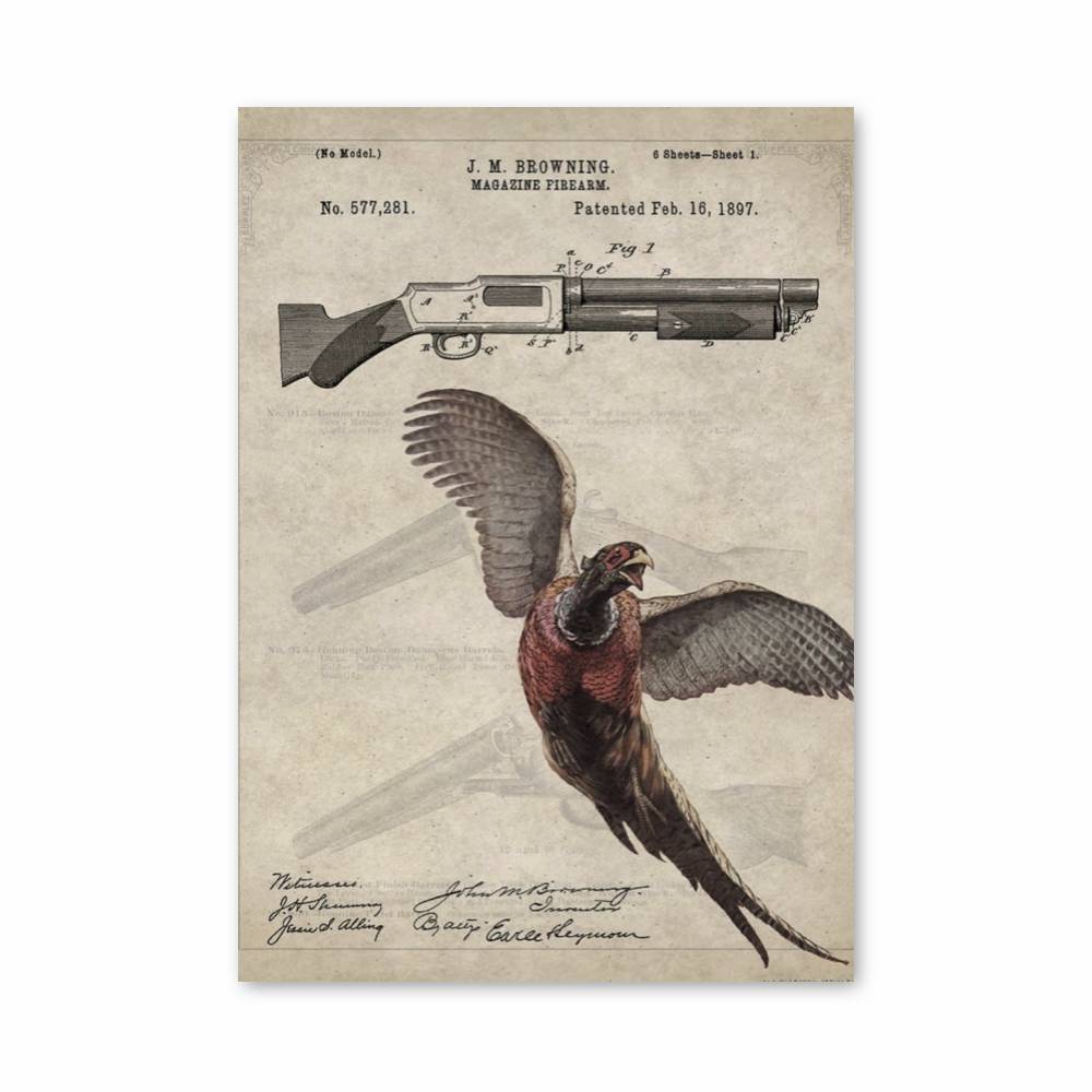 Poster Évasion Chasse