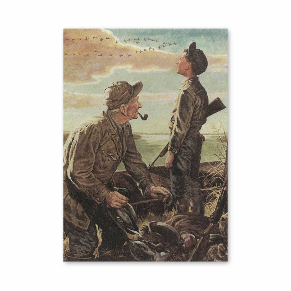 Poster Les Chasseurs Contemplatifs