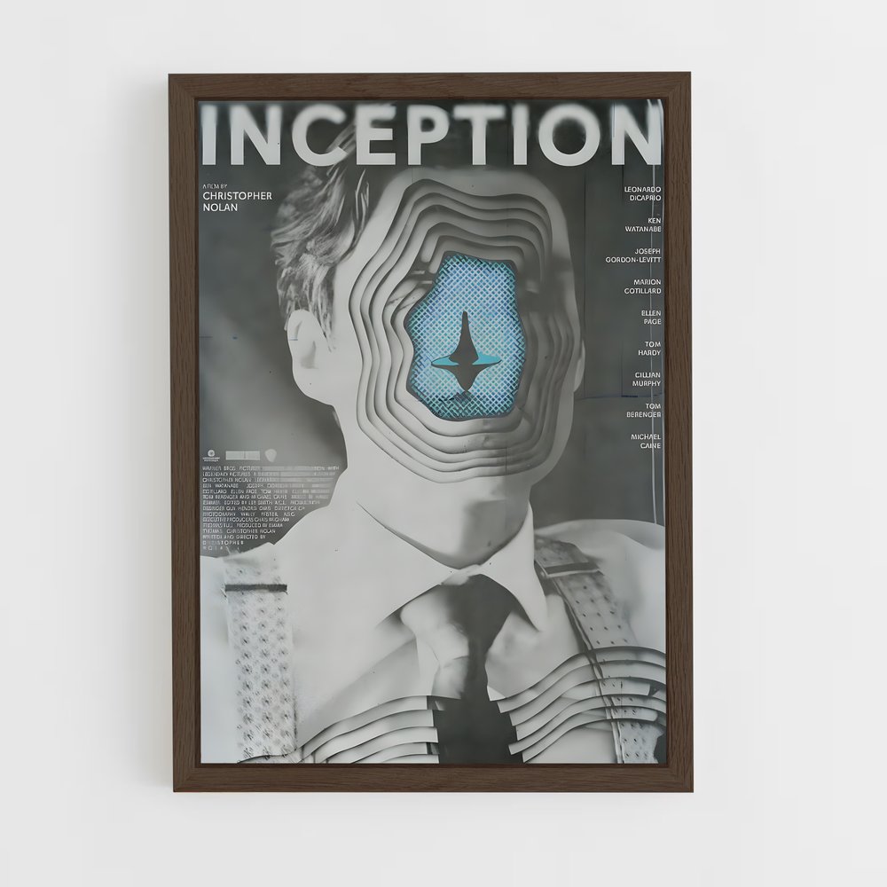 inception-13 cadre Bois foncé