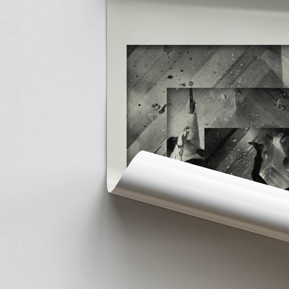 Poster abstracte mijmering