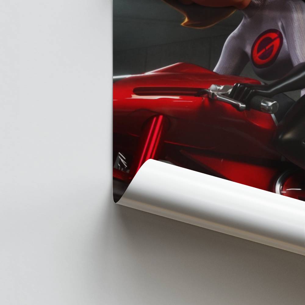 Elastische avonturenposter