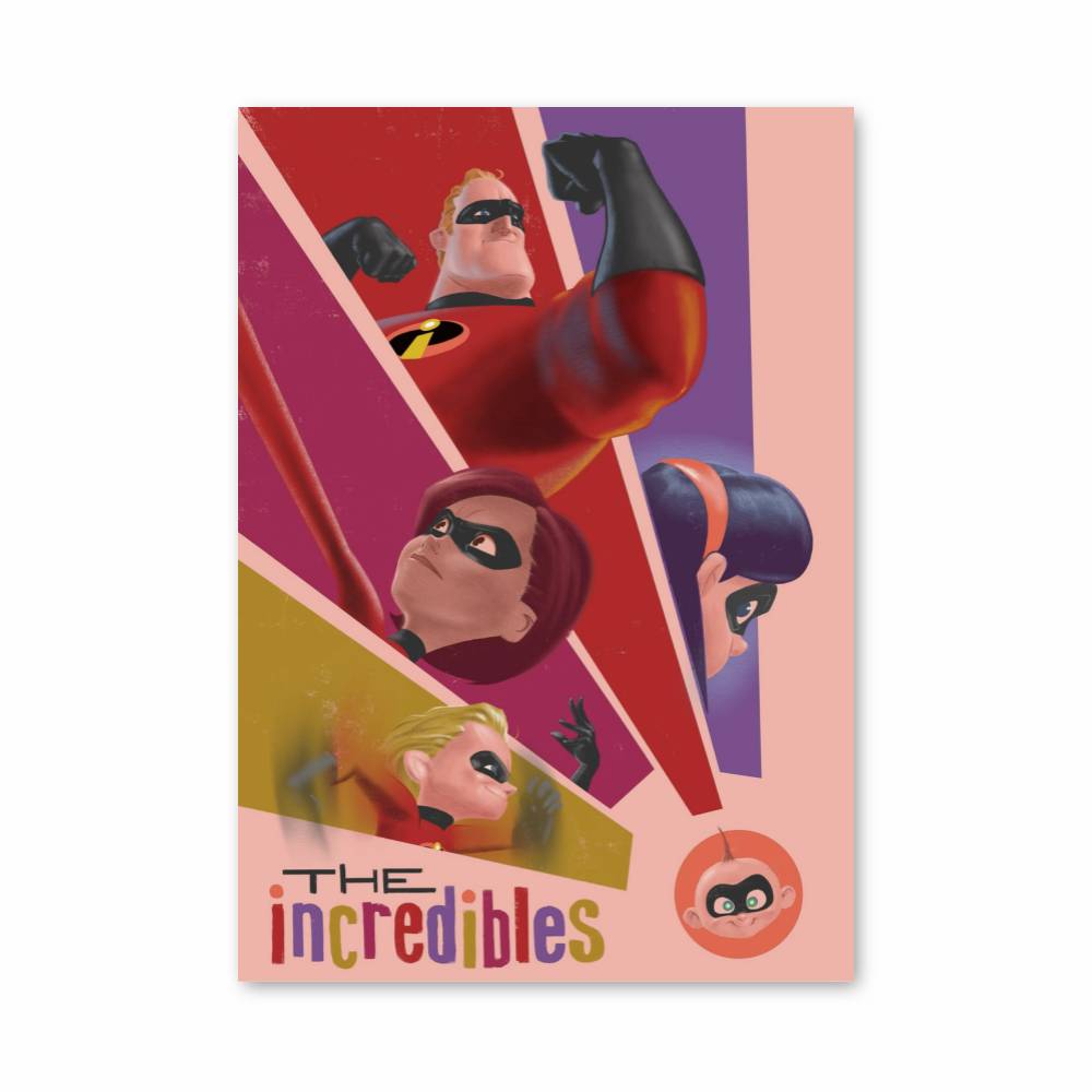 Poster Héros Incredibles