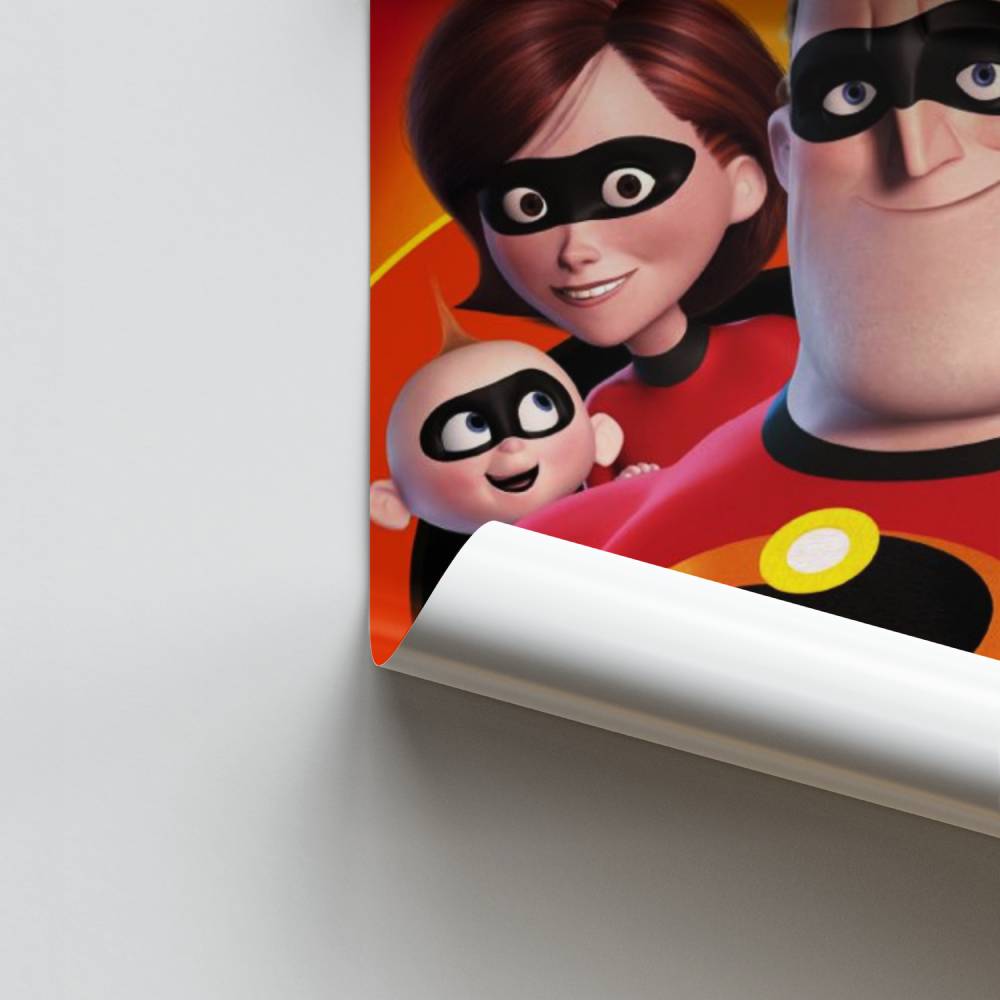 Heroïsche familieposter