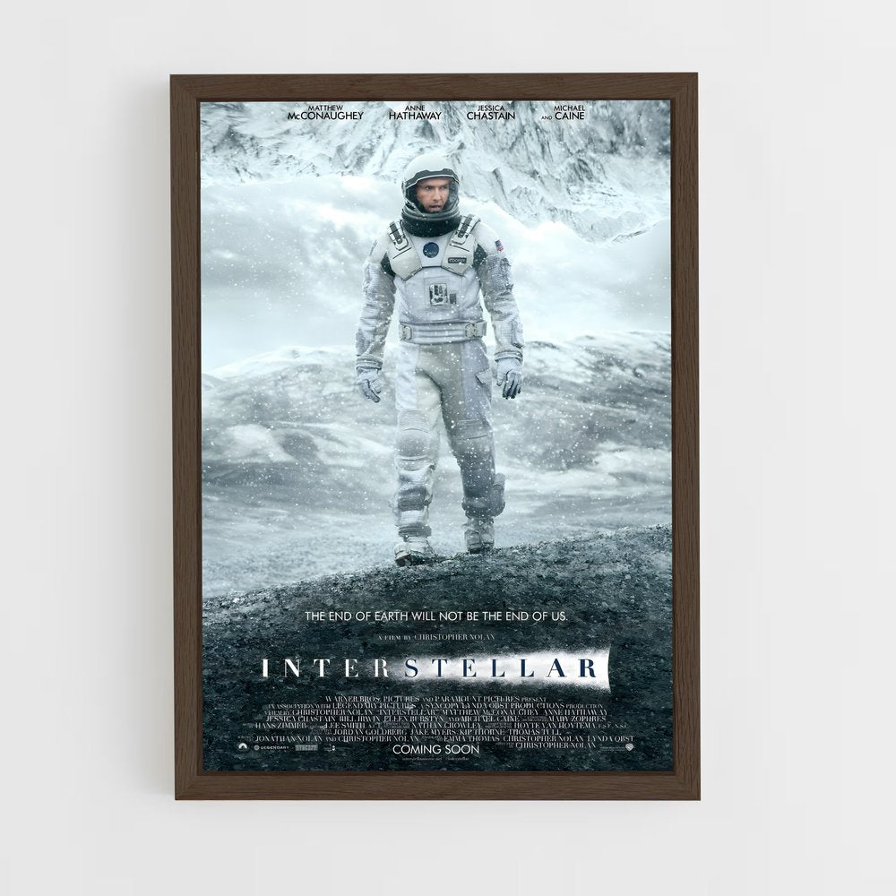 interstellar-13 cadre Bois foncé