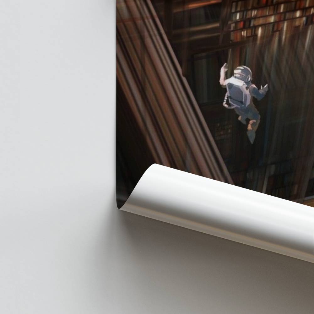 Kosmische zwaartekrachtposter