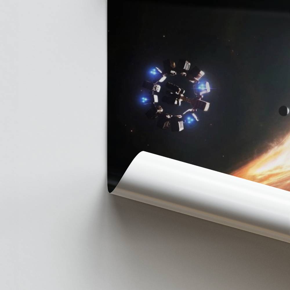 Kosmische oversteekposter
