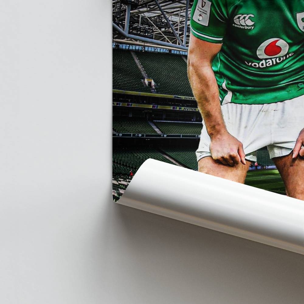 Poster Ierse Rugby Passie