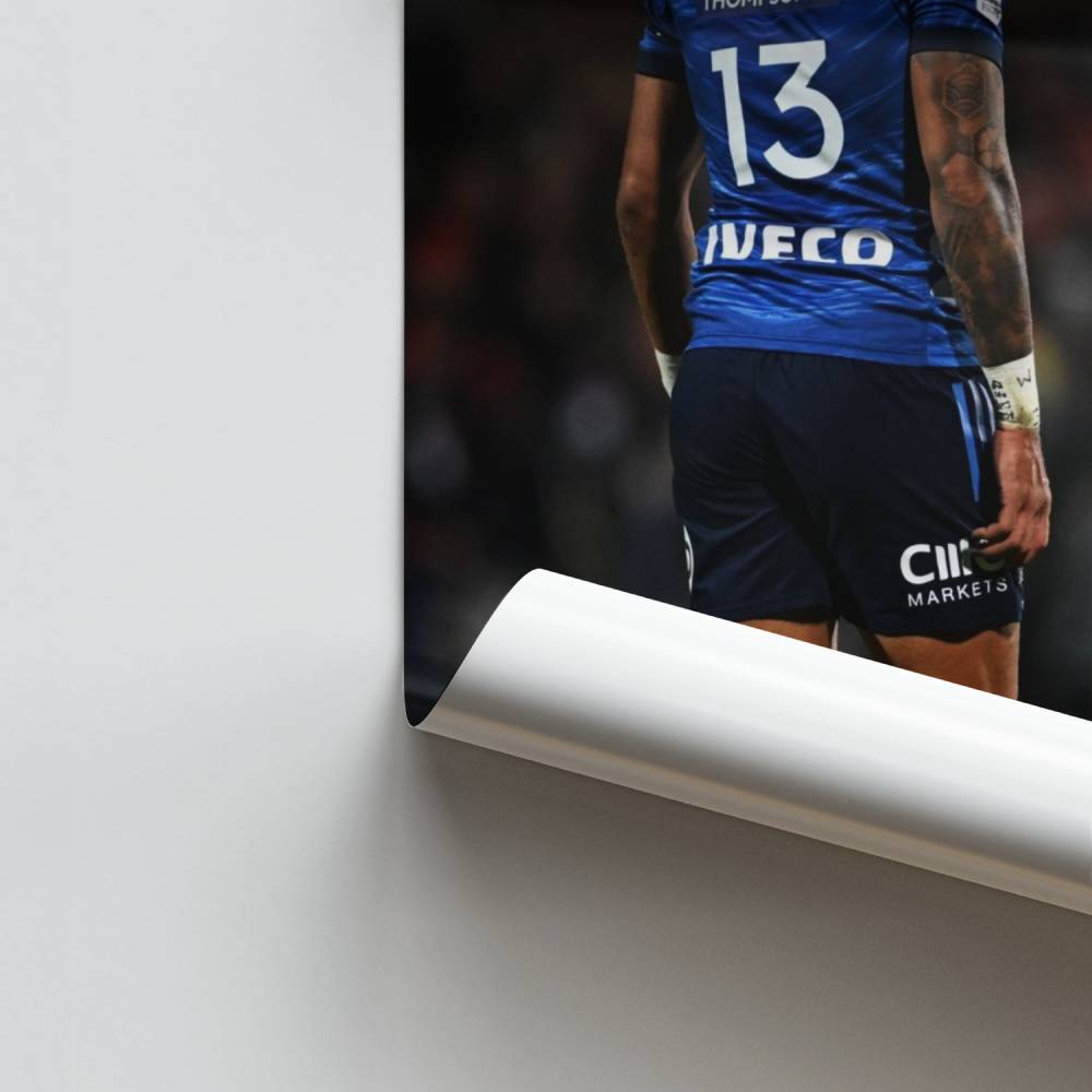 Poster Rugbyspeler 13