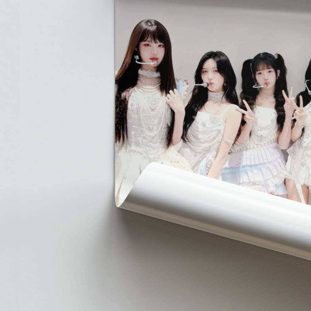 Witte Sparkle-poster