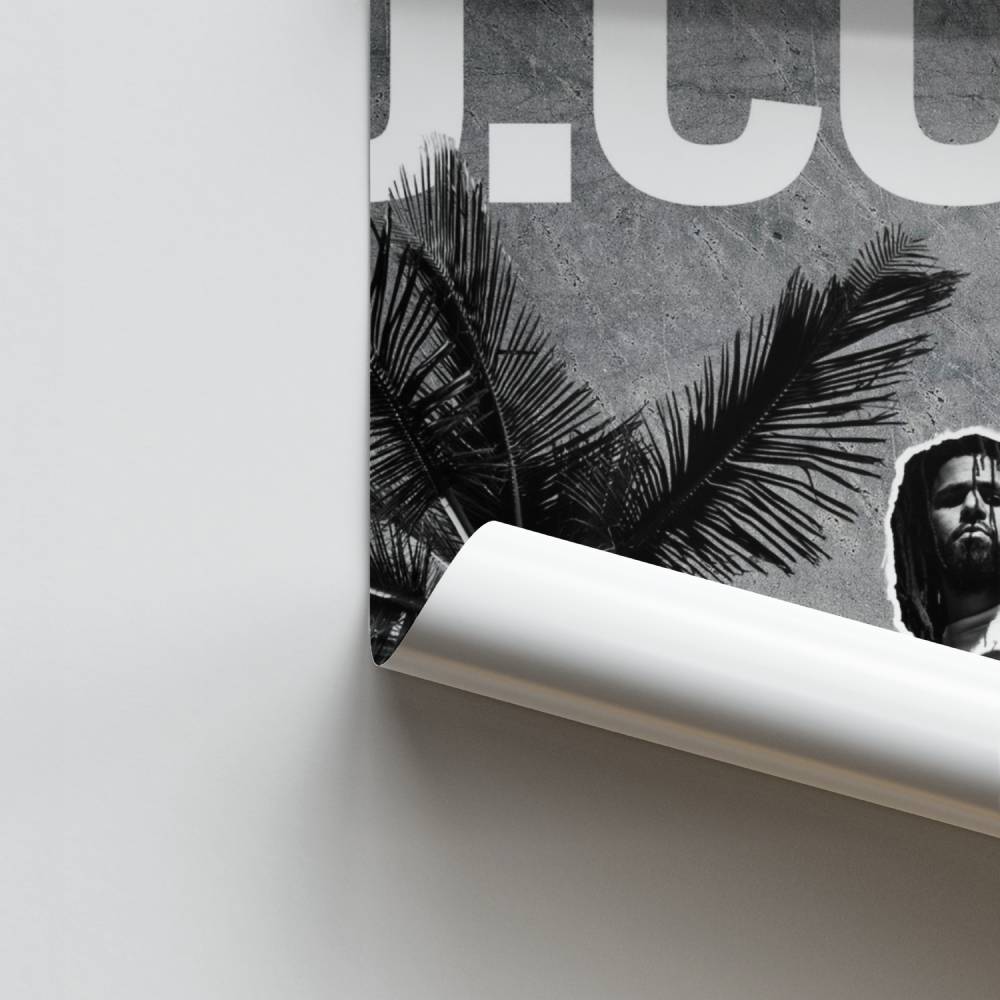 Poster Vibes op het dak