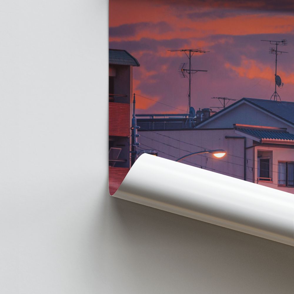Poster Japan appartementen