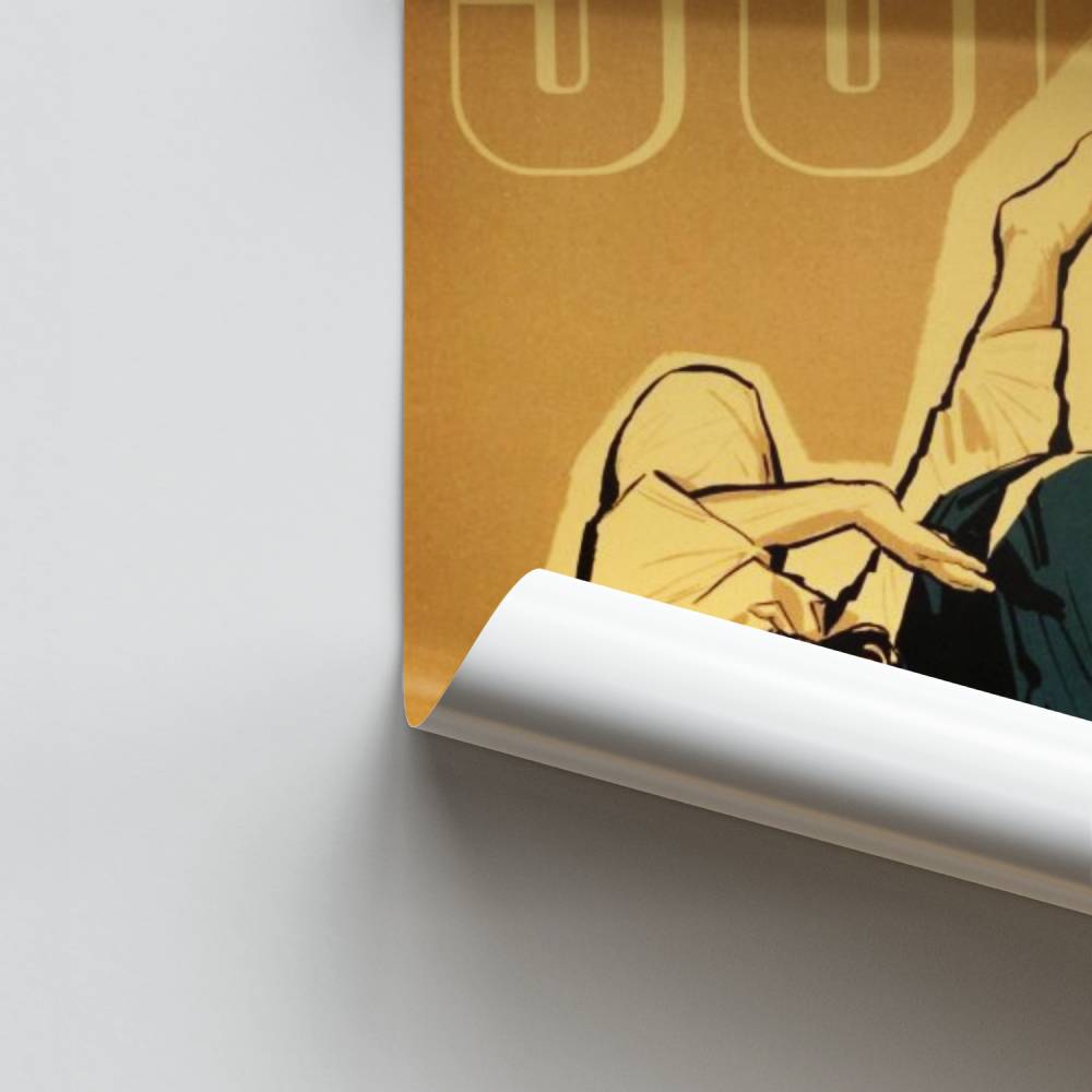 Judo techniek poster