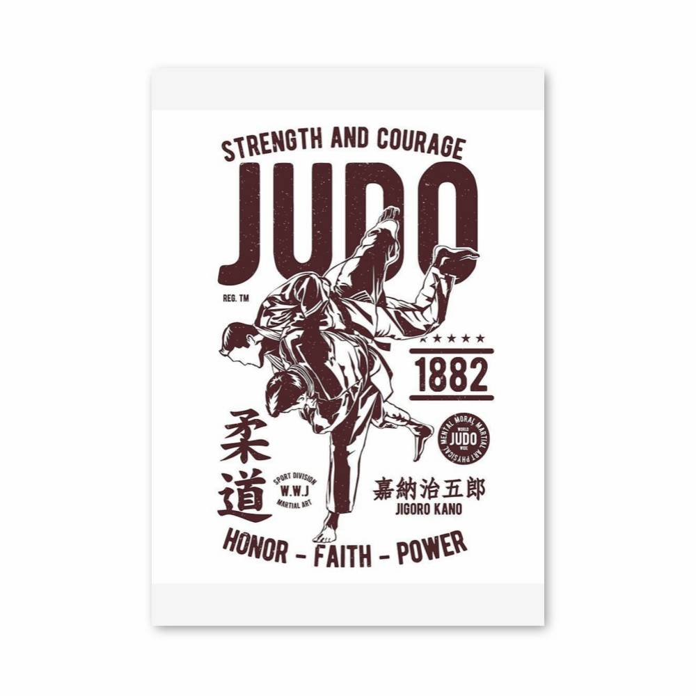 Poster Judo Strength