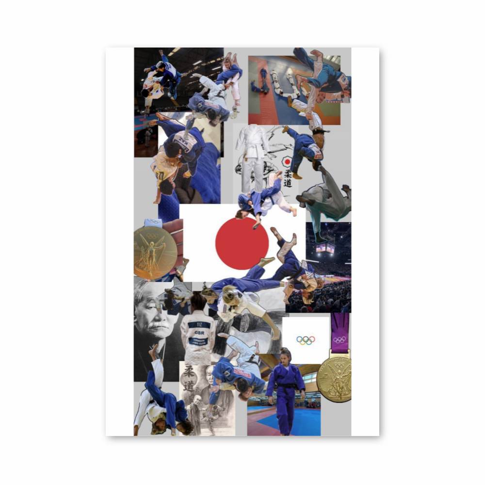 Poster Esprit Judo Japonais