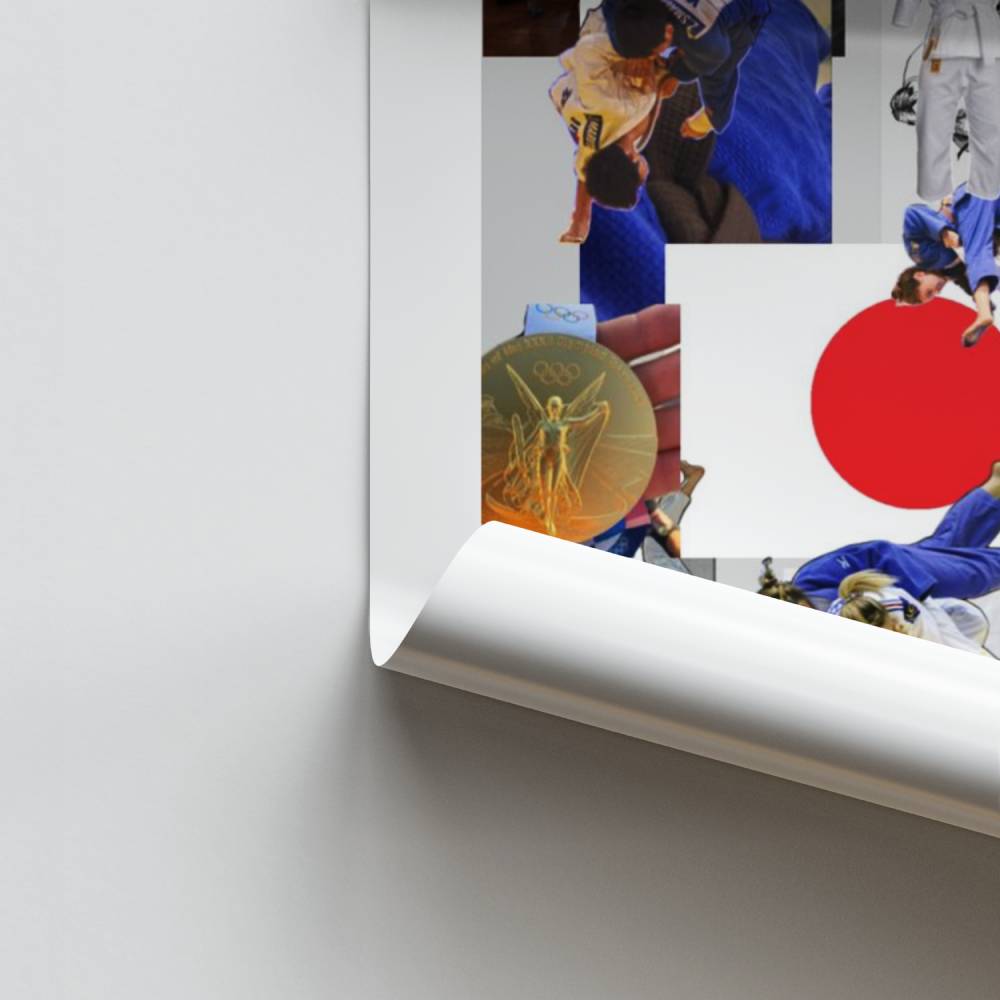 Japanse Judo Spirit-poster