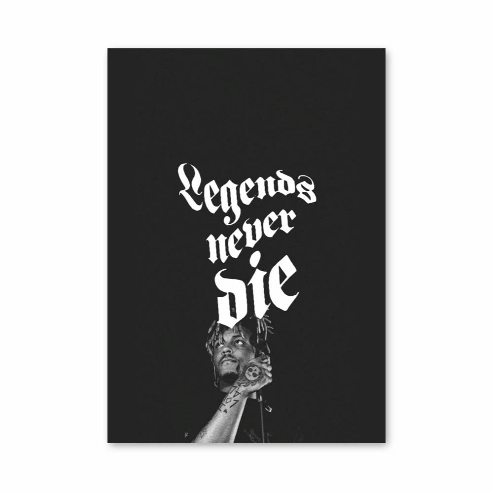 Poster Legends Never Die