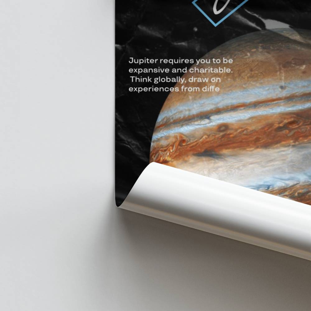 Jupiter visionaire poster