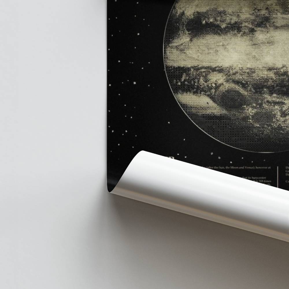 Poster Jupiter astrale visie