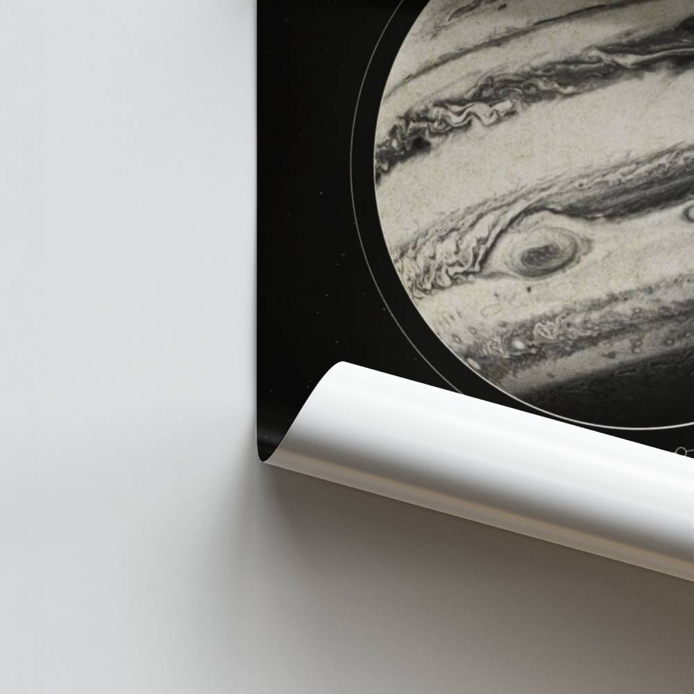 Kosmische Affiche Jupiter