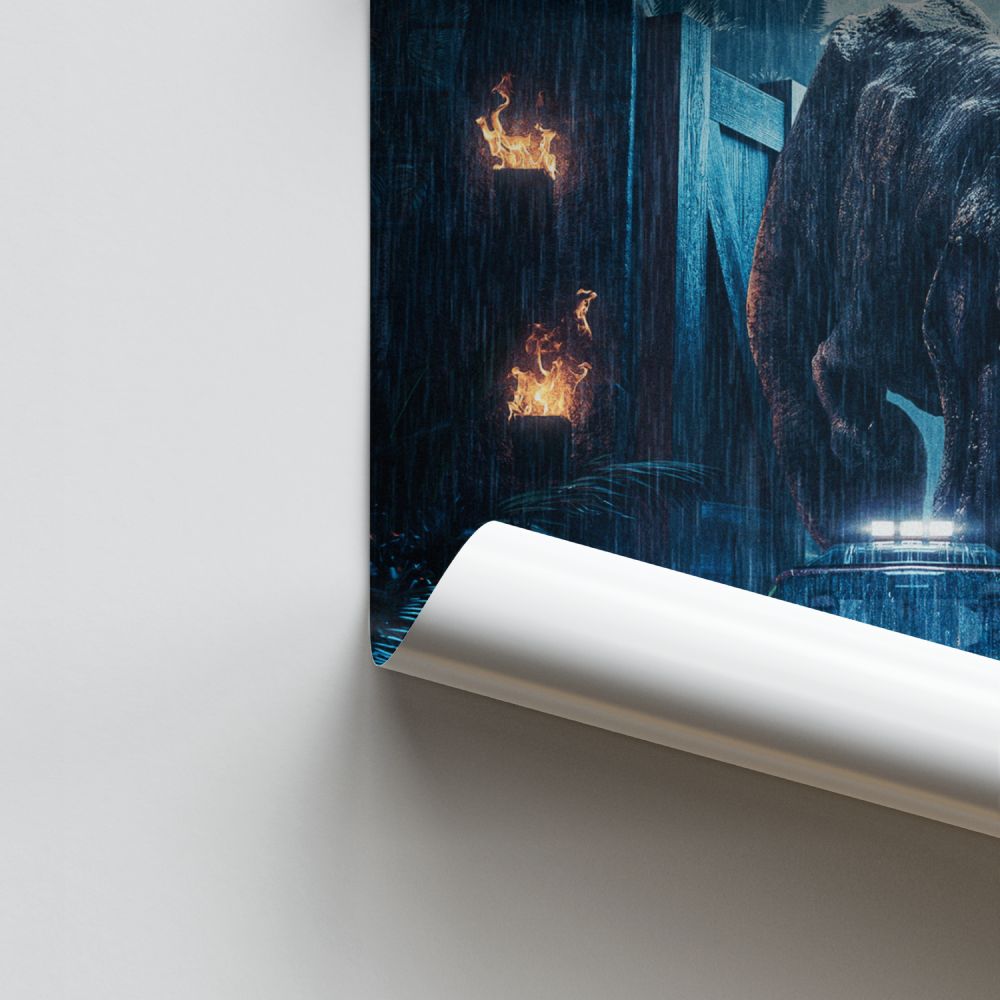 Poster Jurassic Park-ingang