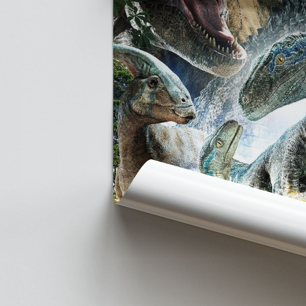 Poster Jurassic Park-logo