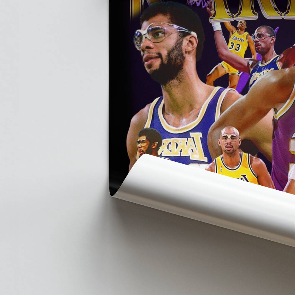 Poster Kareem Lakers-legende