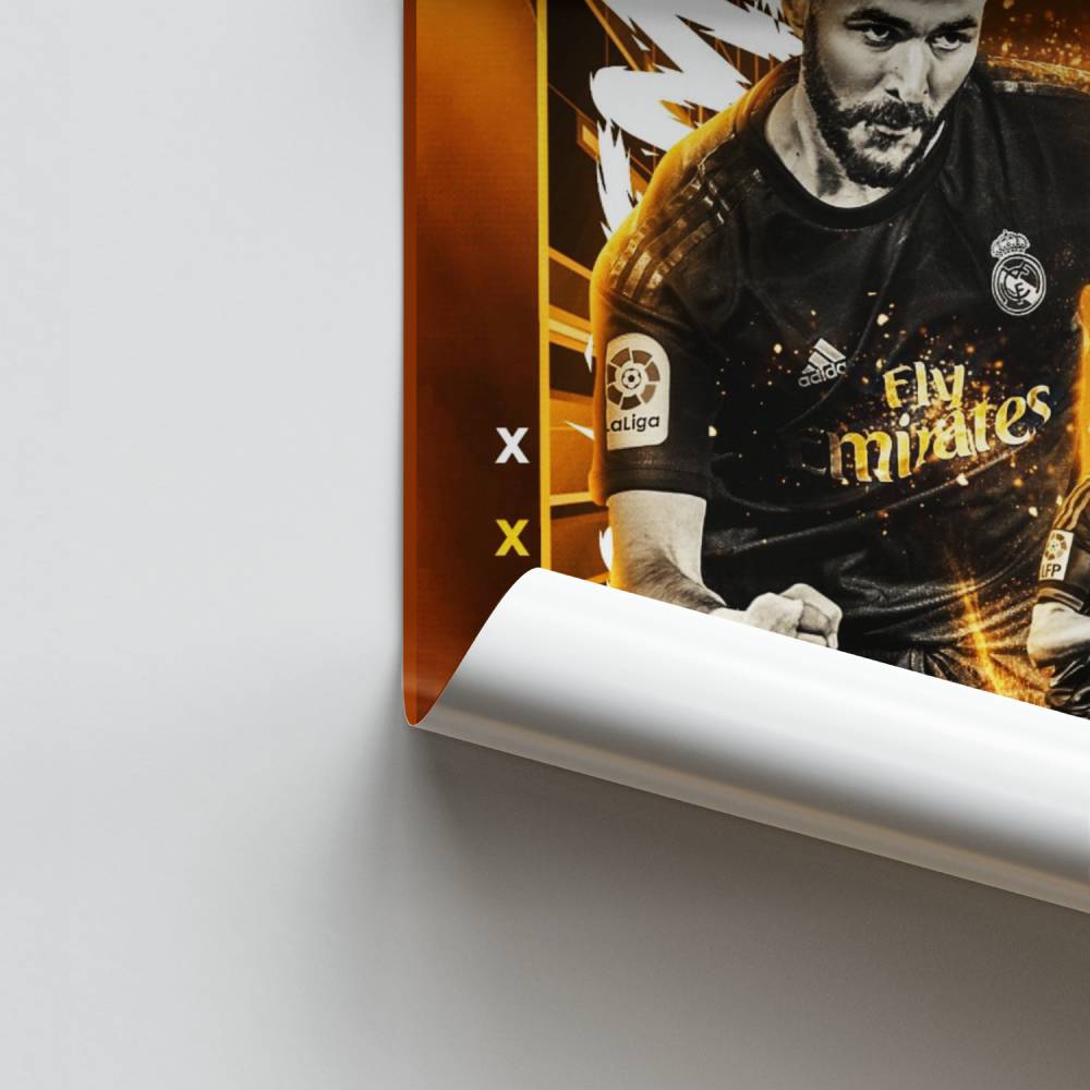 Affiche Eclat Benzema