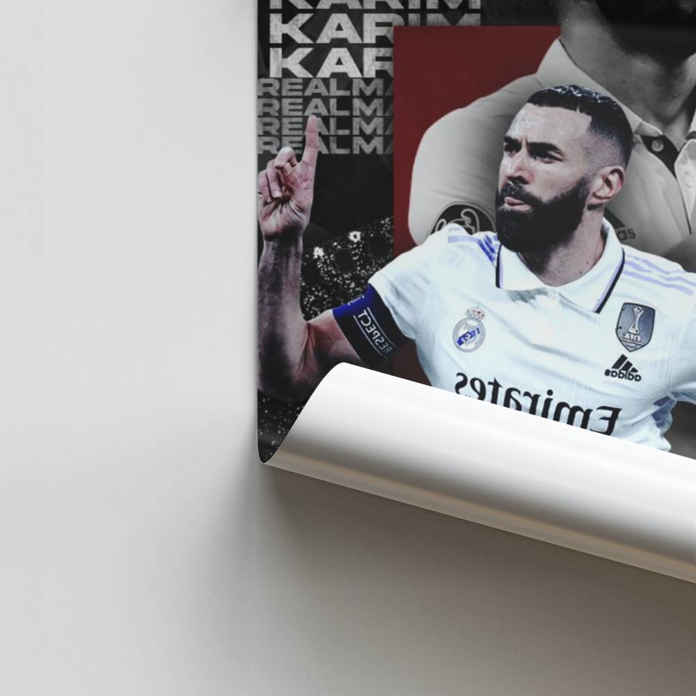 Poster Champion Benzema