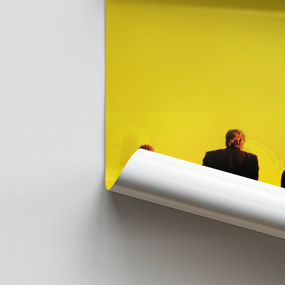 Donkere strijdersposter