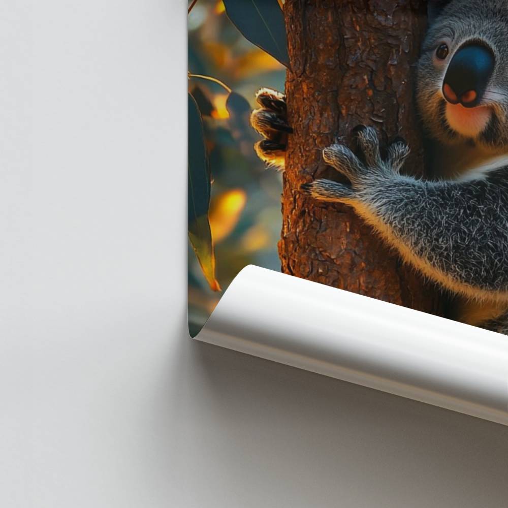 Koala ontwaken poster