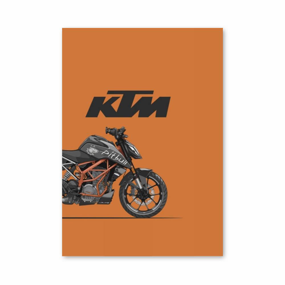 Poster Moto KTM