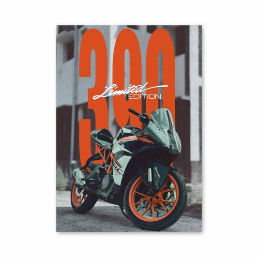 Poster Edition Limitée Moto 300